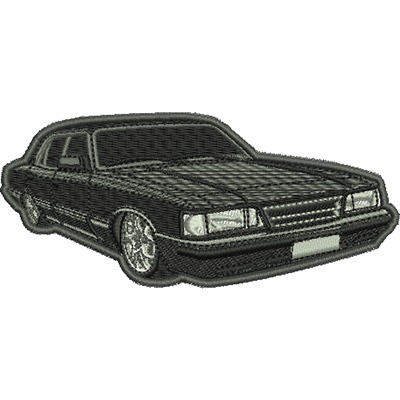 Matriz de matriz Matriz De Bordado Carro Clássico 97